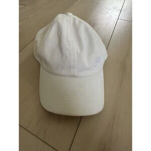 Nike Sportswear Cap White Adjustable Hat Womens One Size
